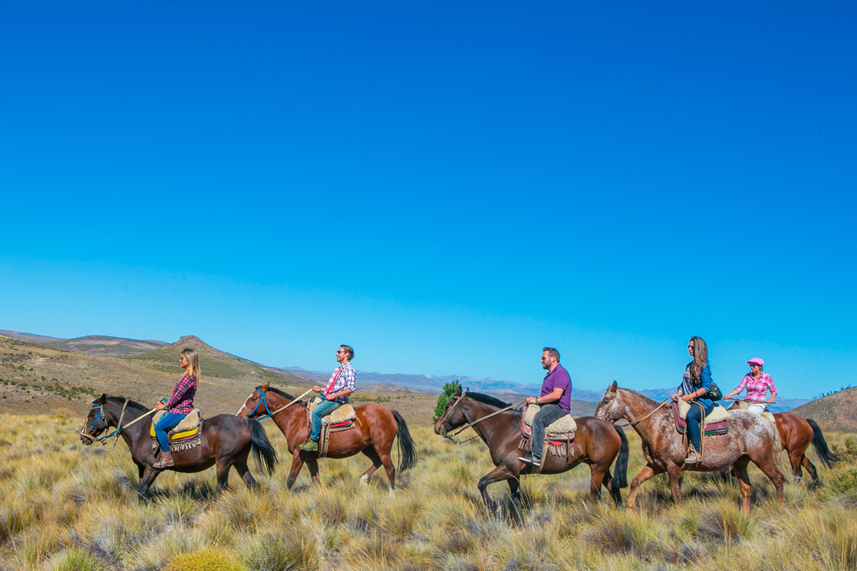 Cabalgata por la Estepa Patagónica